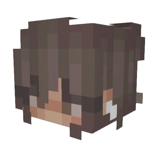 spicymagz Minecraft avatar head, 3D render