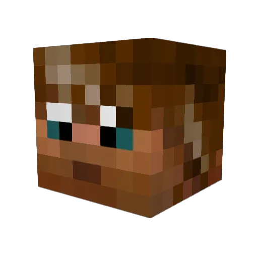 spidaz Minecraft avatar head, 3D render