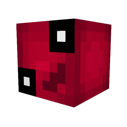 spidedih Minecraft avatar head, 3D render