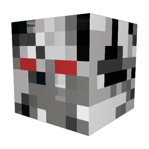 spider1242 Minecraft avatar head, 3D render