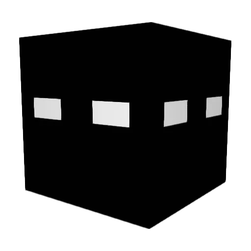 spider1640 Minecraft avatar head, 3D render