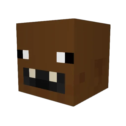 spider95pro Minecraft avatar head, 3D render