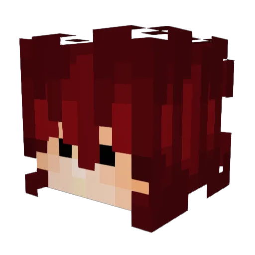 spider_615 Minecraft avatar head, 3D render