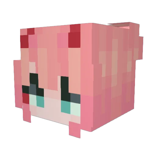 spidereye69 Minecraft avatar head, 3D render