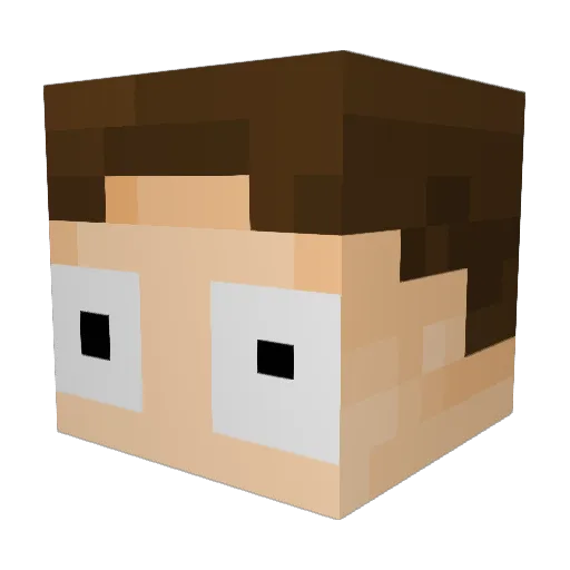 spidergwen96 Minecraft avatar head, 3D render