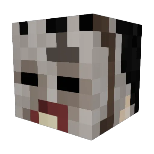 spiderjockeycj Minecraft avatar head, 3D render