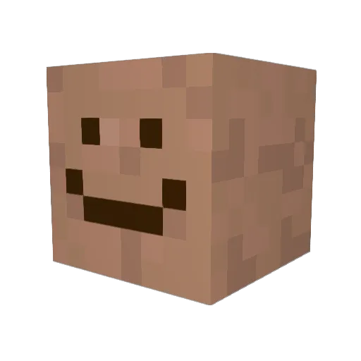 spiderlimpan Minecraft avatar head, 3D render