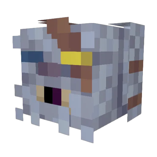 spiderman243567 Minecraft avatar head, 3D render