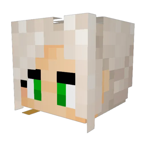 spiderman727 Minecraft avatar head, 3D render