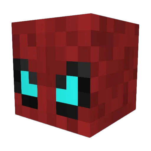 spidermanderson Minecraft avatar head, 3D render