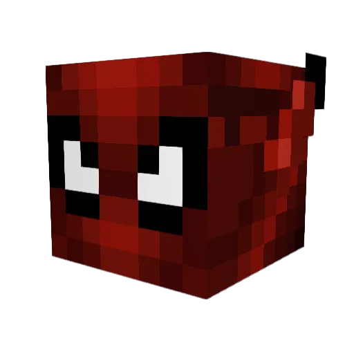 spidermarkus3 Minecraft avatar head, 3D render