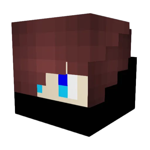 spidermatt143 Minecraft avatar head, 3D render