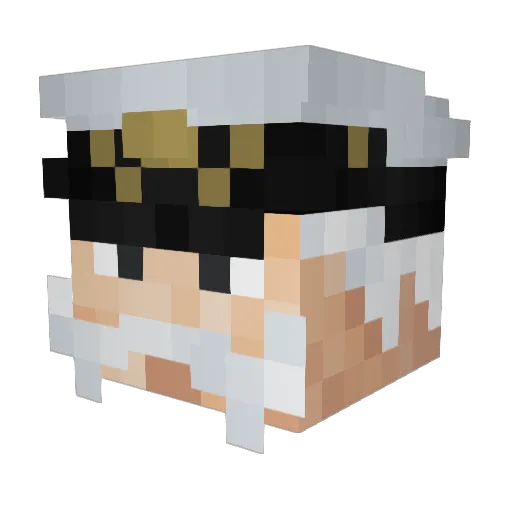 spiderofcarnage Minecraft avatar head, 3D render