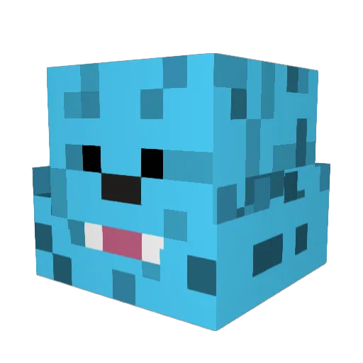 spiderpig14 Minecraft avatar head, 3D render