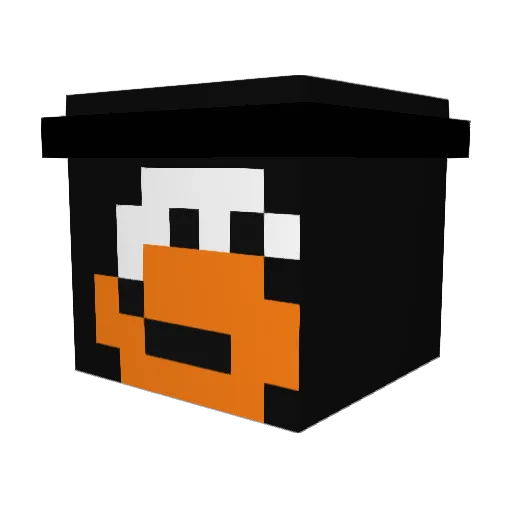 spiderson10 Minecraft avatar head, 3D render