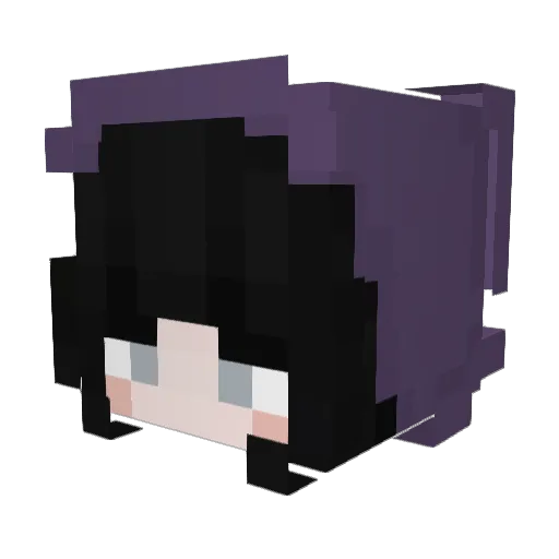 spiderzingy Minecraft avatar head, 3D render