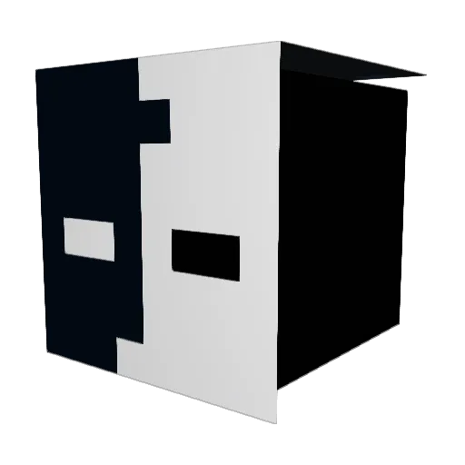 spidyx01 Minecraft avatar head, 3D render