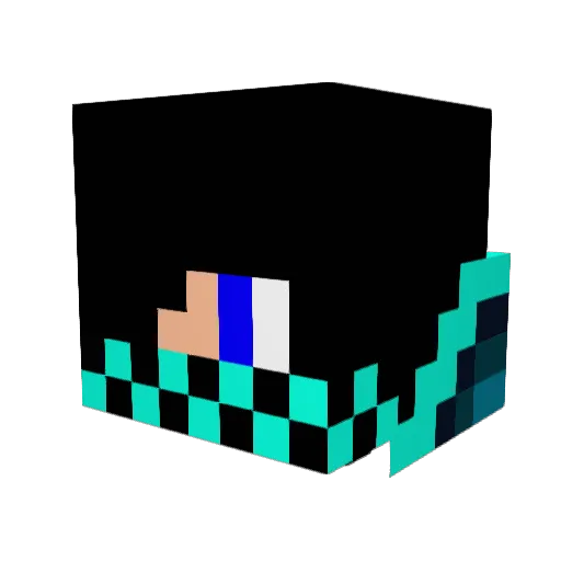 spike1872 Minecraft avatar head, 3D render