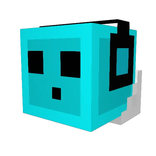 spike2240 Minecraft avatar head, 3D render