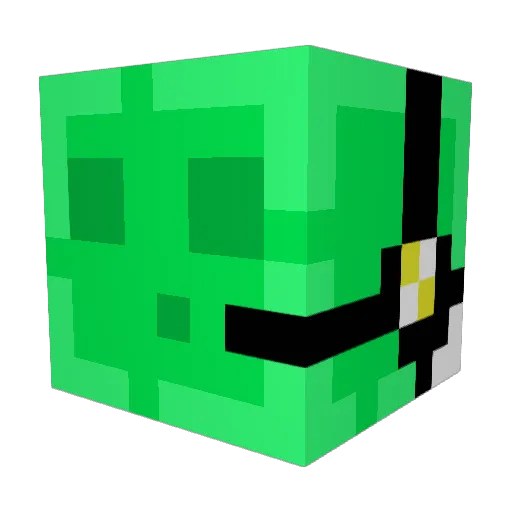 spike706 Minecraft avatar head, 3D render