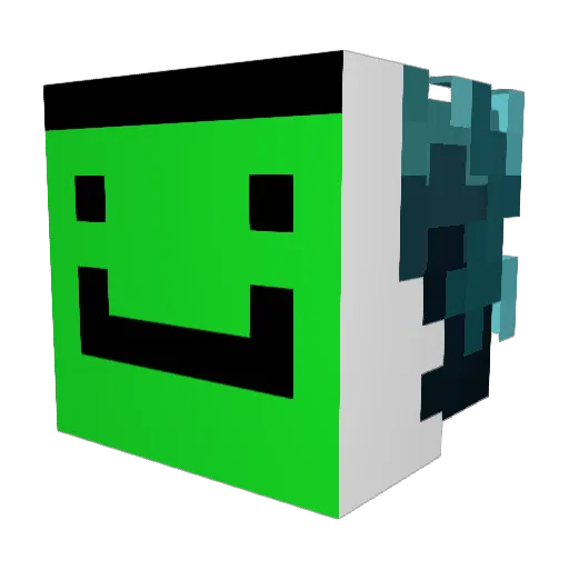 spike9790 Minecraft avatar head, 3D render