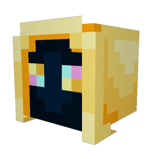 spiked_drink Minecraft avatar head, 3D render