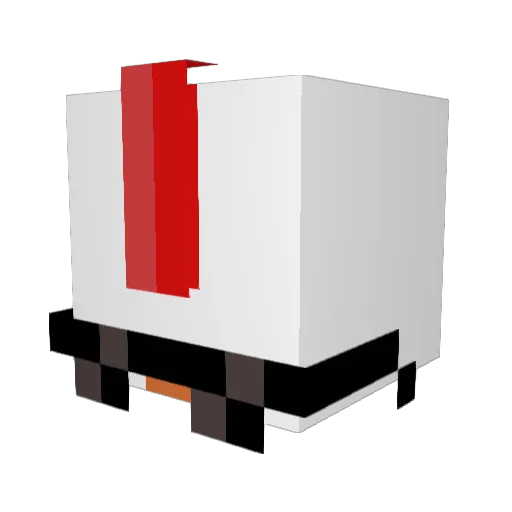 spikey221 Minecraft avatar head, 3D render