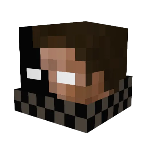 spikeybeast1 Minecraft avatar head, 3D render