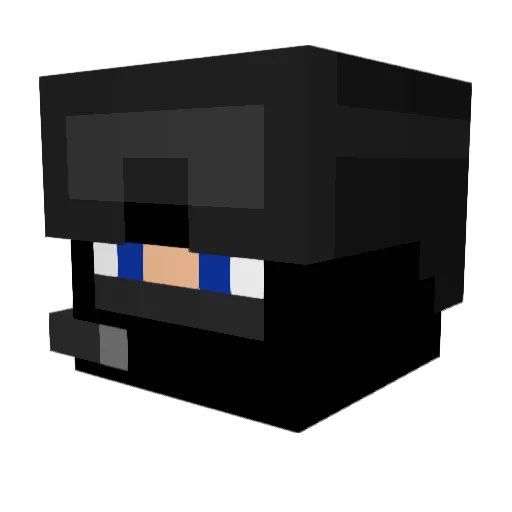 spillegalla Minecraft avatar head, 3D render