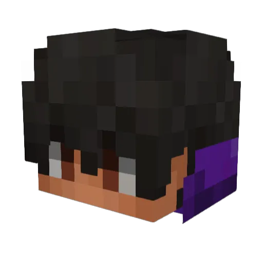 spindel10 Minecraft avatar head, 3D render