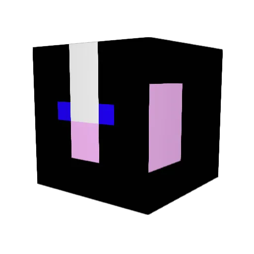 spindlewood Minecraft avatar head, 3D render
