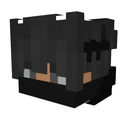 spiny_17 Minecraft avatar head, 3D render