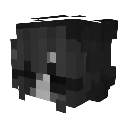 spitchy22351 Minecraft avatar head, 3D render