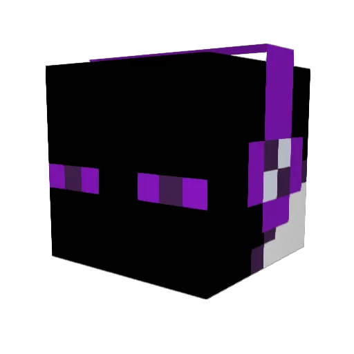 spiteKNiGHT_01 Minecraft avatar head, 3D render