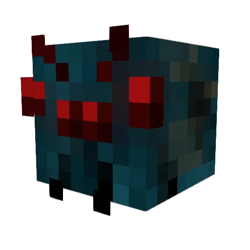 spitrcraft01 Minecraft avatar head, 3D render