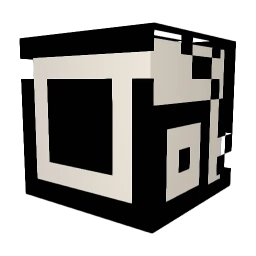splash4damage Minecraft avatar head, 3D render