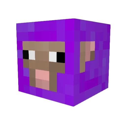 spleeeeeEEE Minecraft avatar head, 3D render