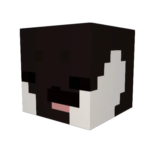 spliffgoose Minecraft avatar head, 3D render