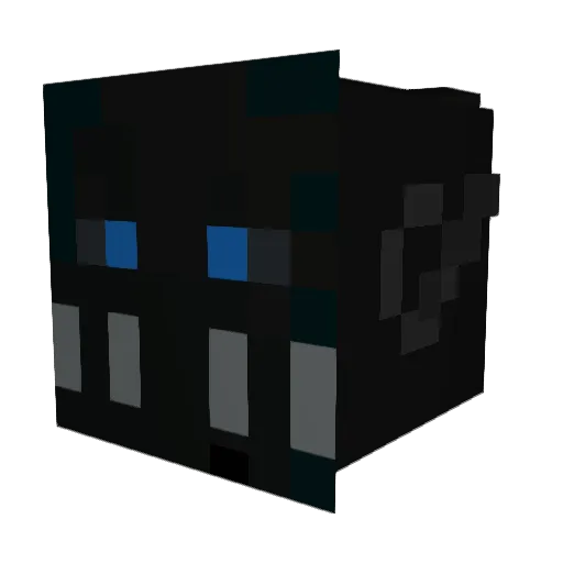 splight570 Minecraft avatar head, 3D render