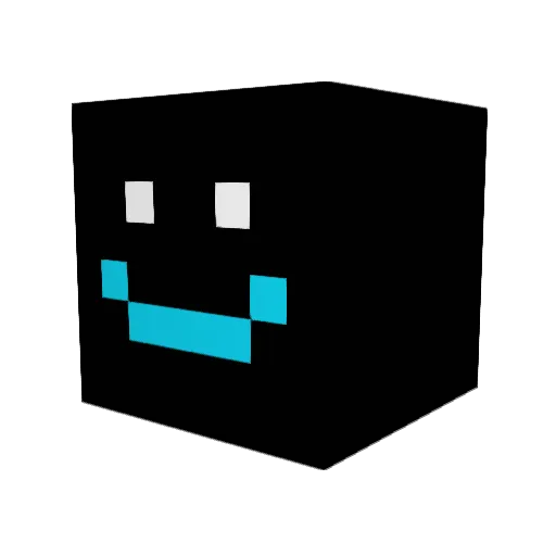 sploooze Minecraft avatar head, 3D render