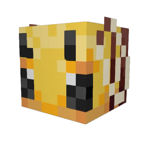 splxne Minecraft avatar head, 3D render