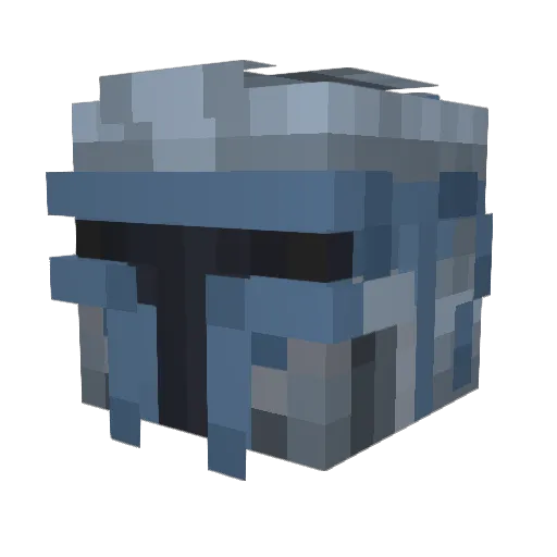spock420 Minecraft avatar head, 3D render