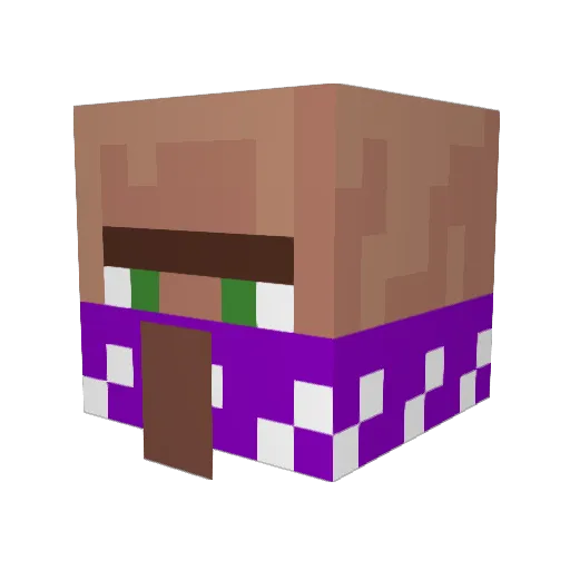 spoe06 Minecraft avatar head, 3D render