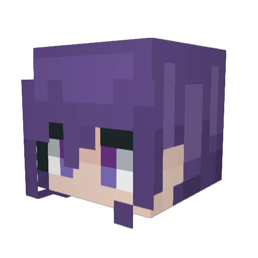 spoinglie Minecraft avatar head, 3D render