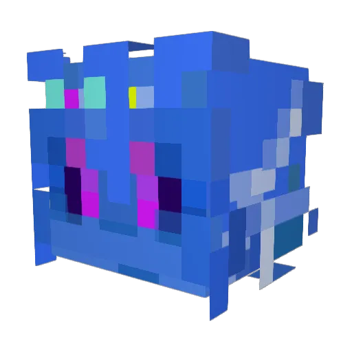 spokelings Minecraft avatar head, 3D render