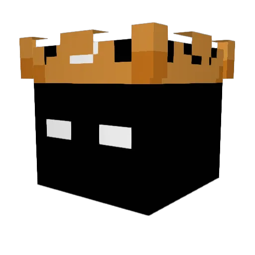 spokew Minecraft avatar head, 3D render