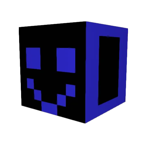 sponge_apple Minecraft avatar head, 3D render