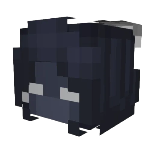 sponseline_ Minecraft avatar head, 3D render