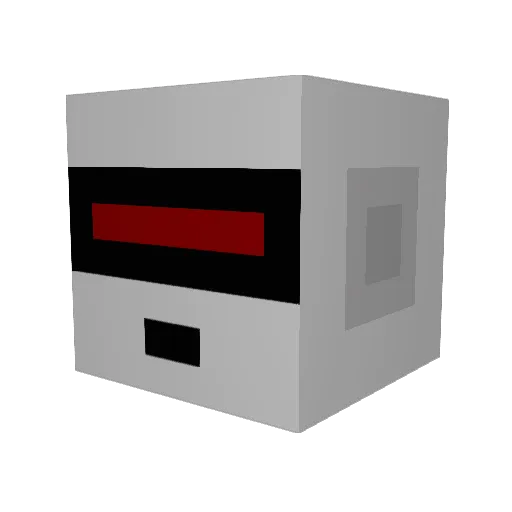 spookd13 Minecraft avatar head, 3D render