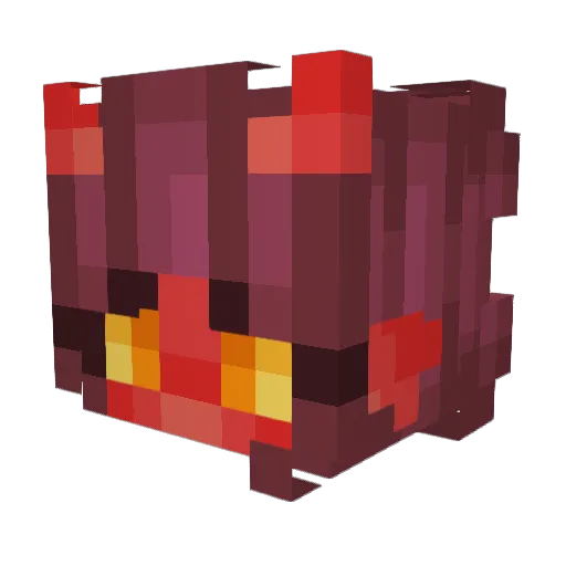 spookee156 Minecraft avatar head, 3D render